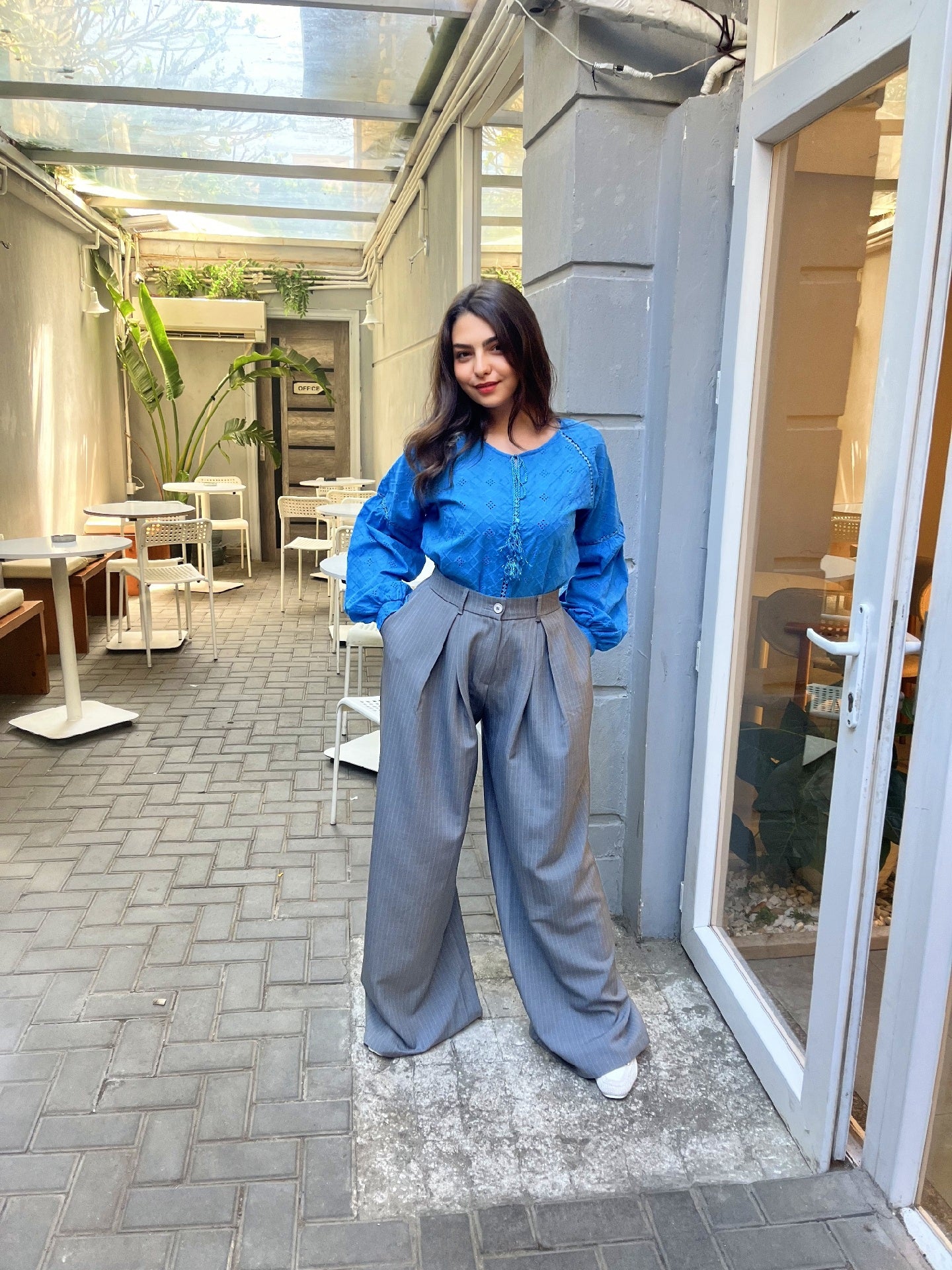The Rokama Long Sleeve Blouse