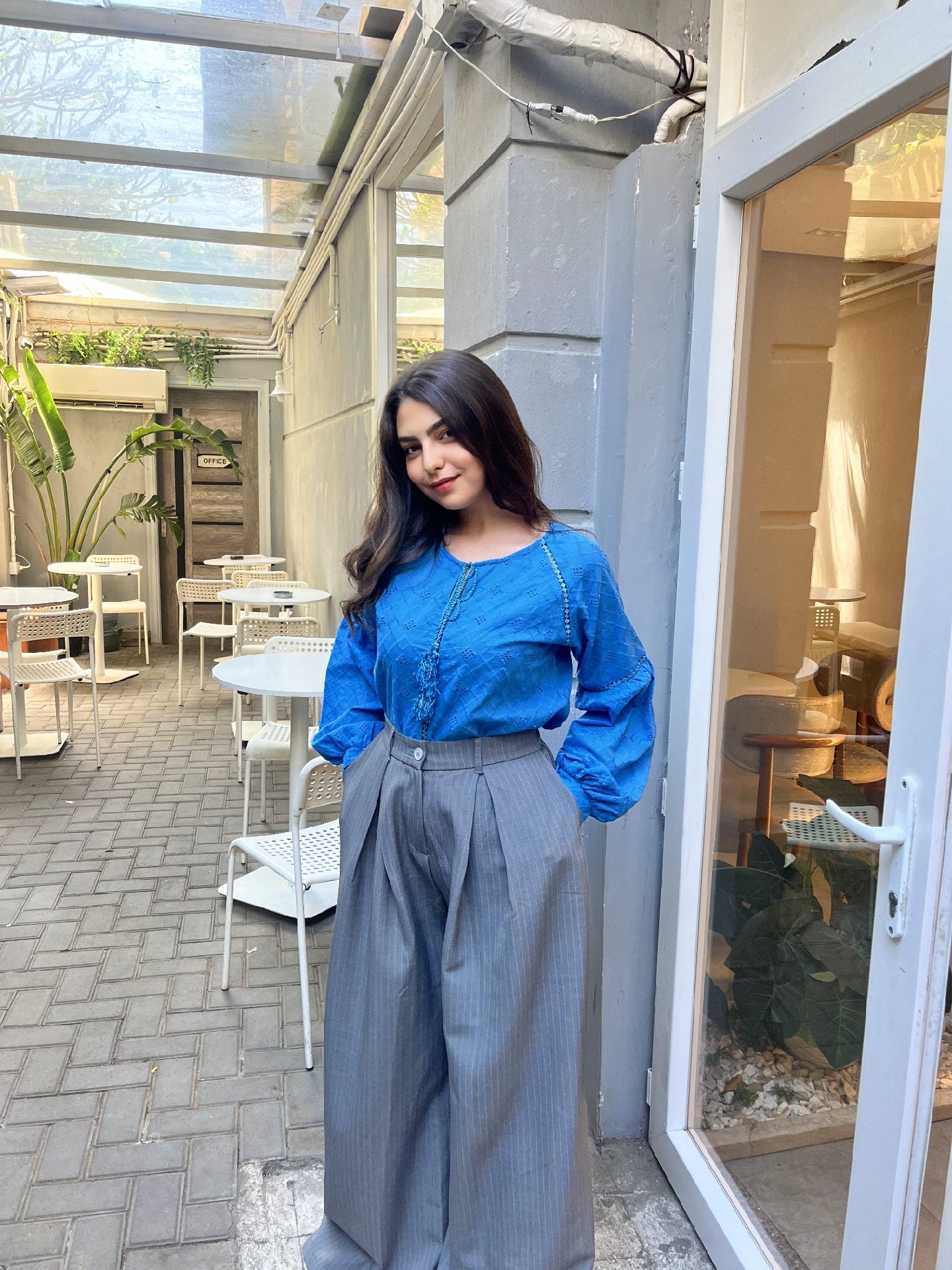 The Rokama Long Sleeve Blouse