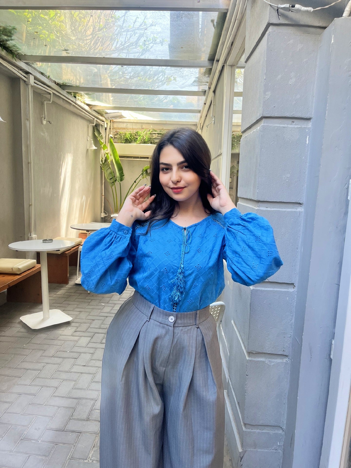 The Rokama Long Sleeve Blouse