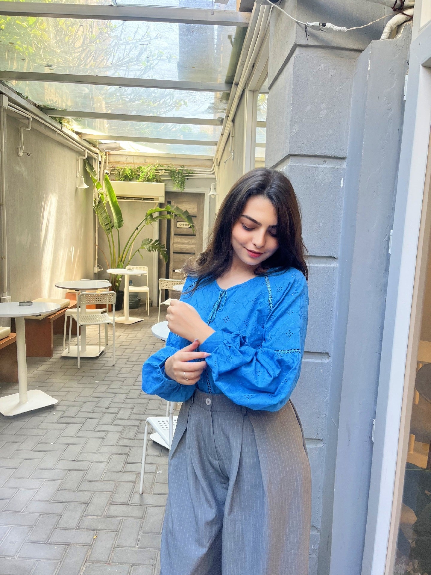 The Rokama Long Sleeve Blouse