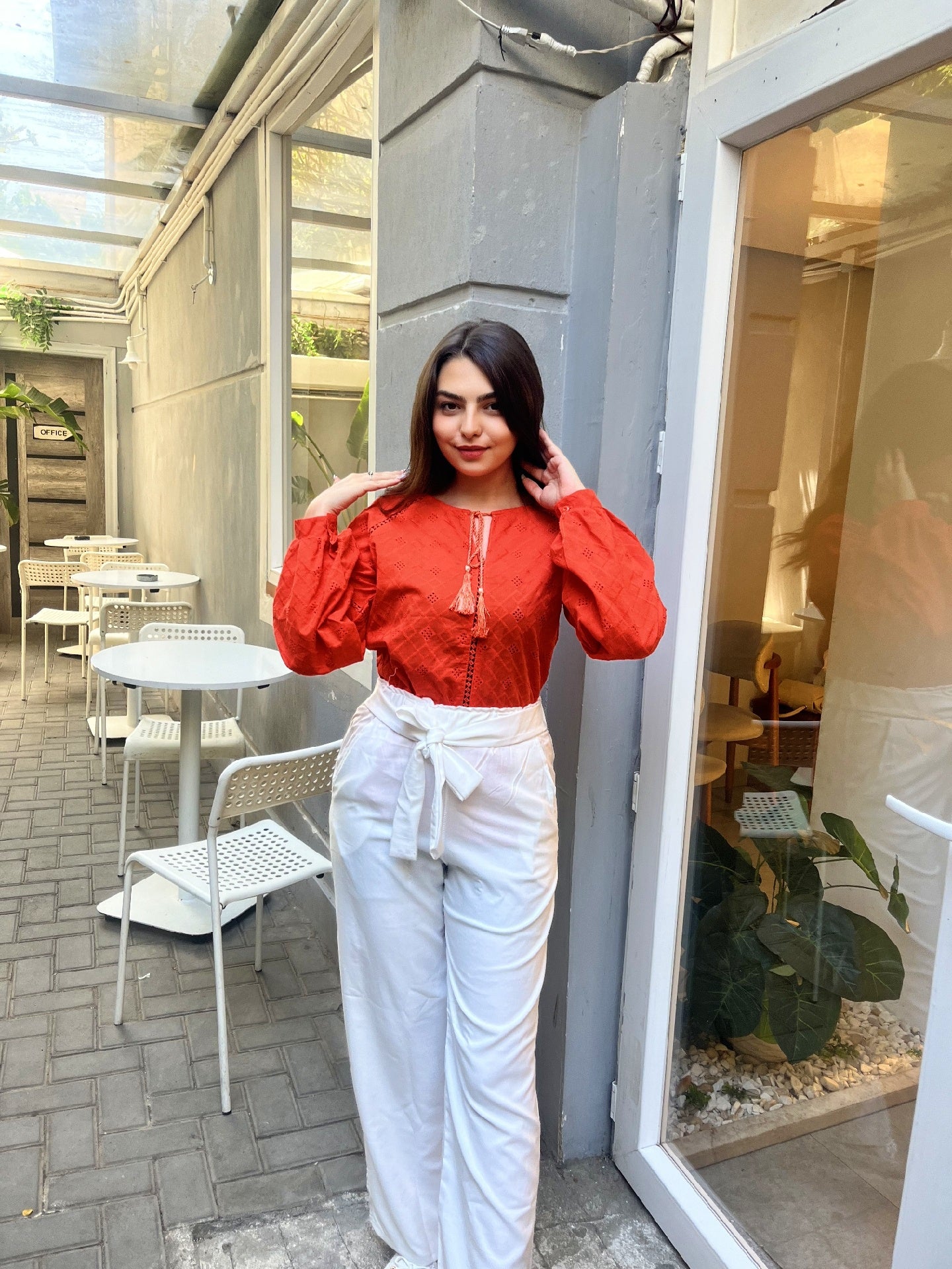 The Rokama Long Sleeve Blouse