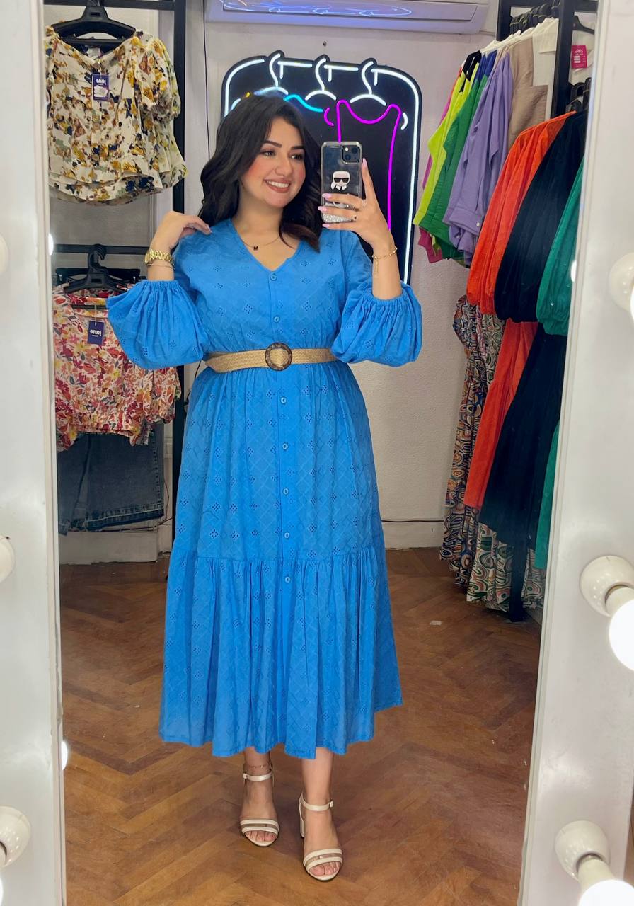 Rokama Long Dress – Effortless Grace in Every Step