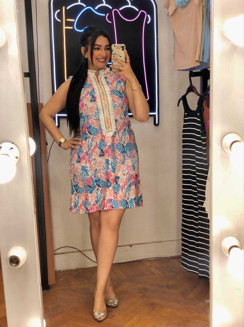 Bloom & Go: Flowery Mini Dress