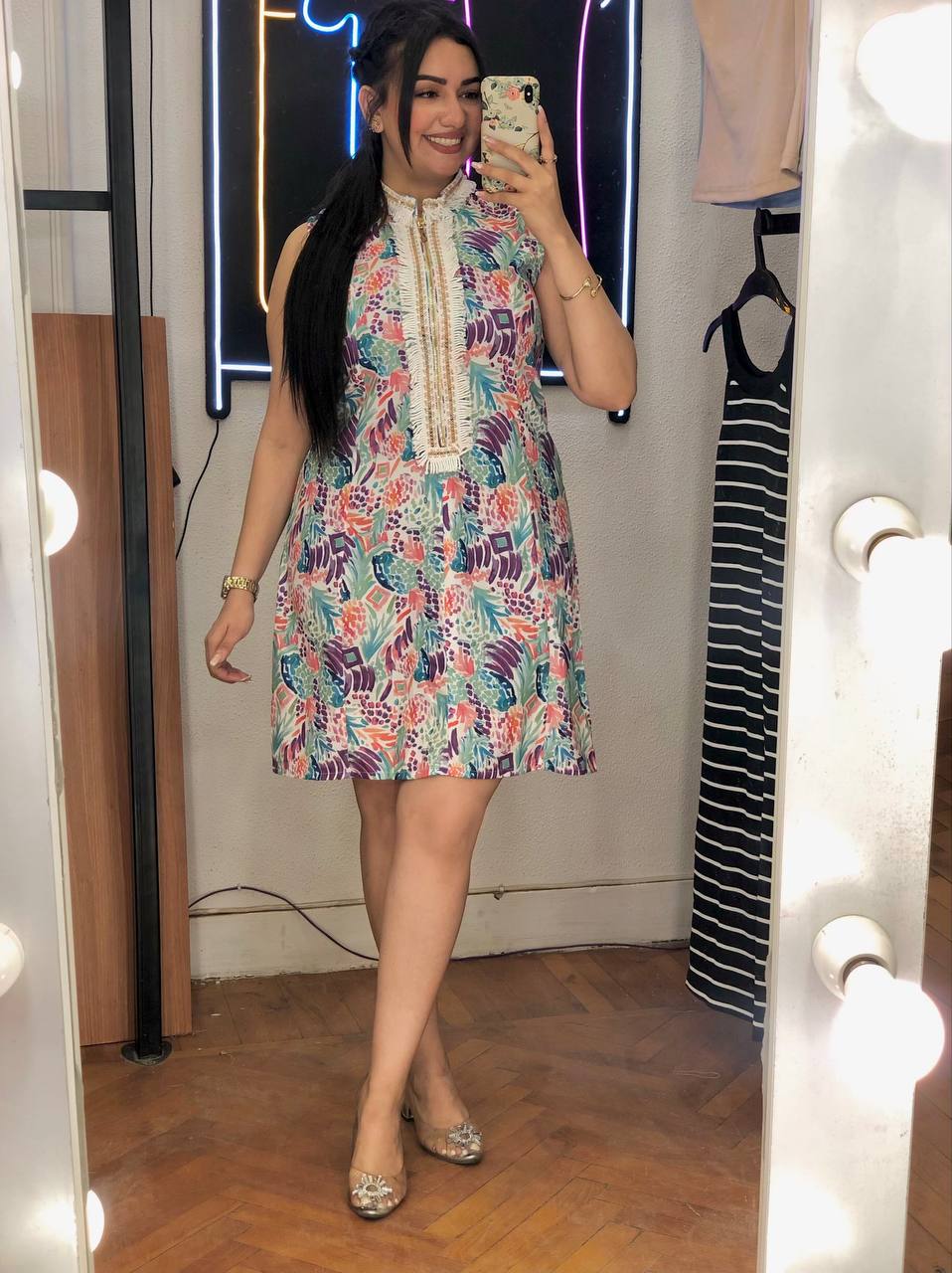 Bloom & Go: Flowery Mini Dress