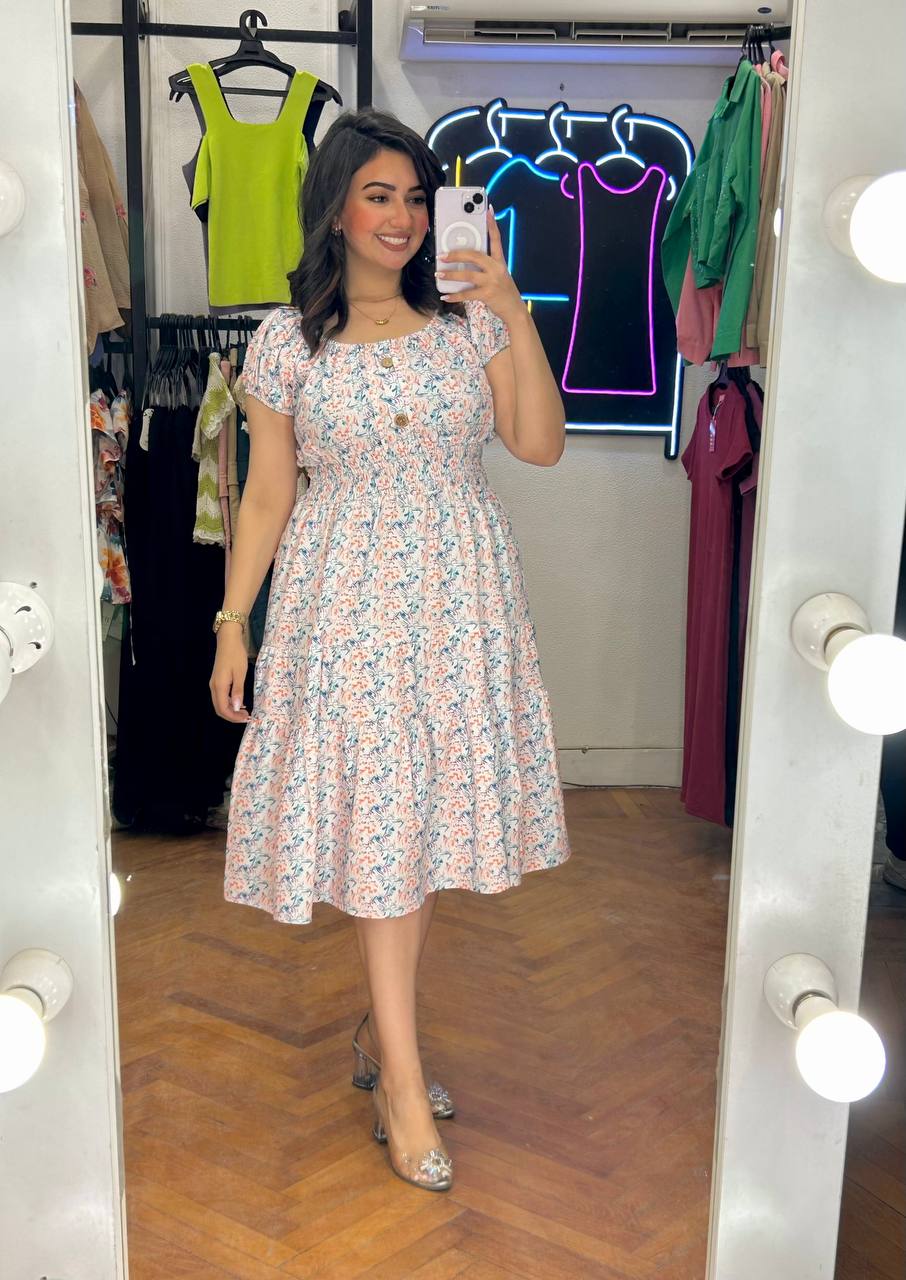 Mini Patterned Dress – Bold, Playful, Effortless