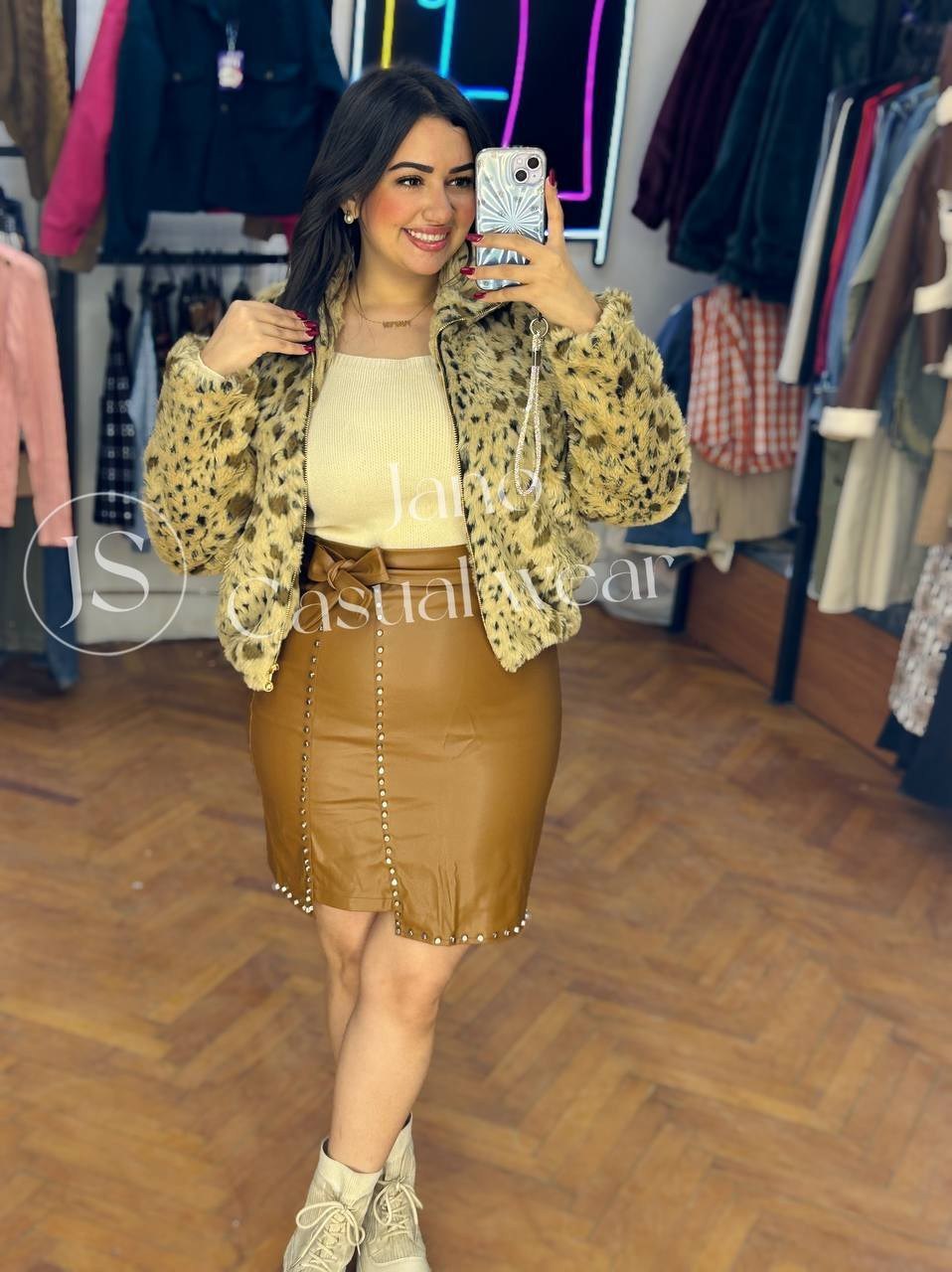 Tiger Fur Jacket