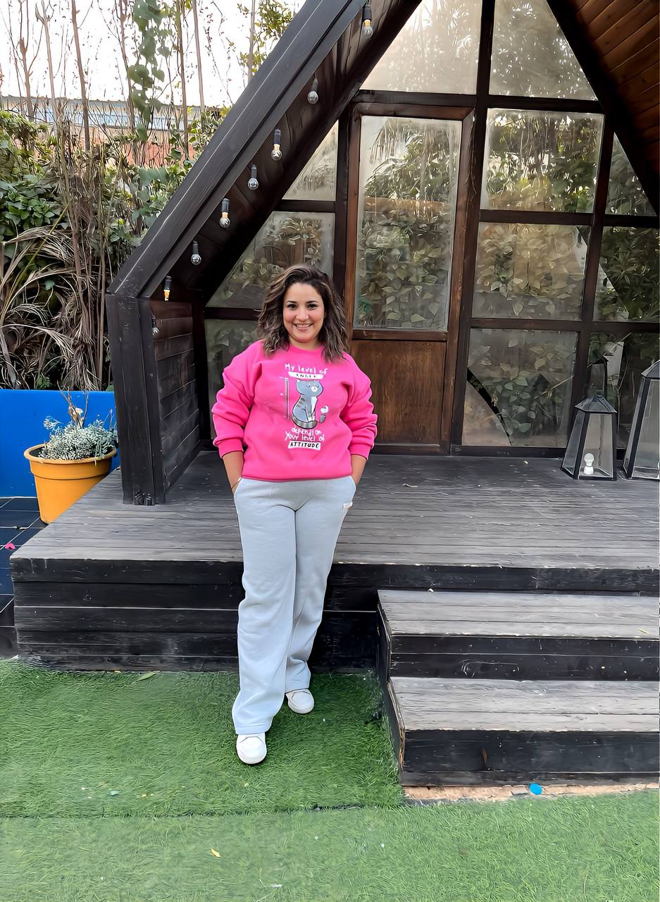 Oversize Printed Sweatshirt