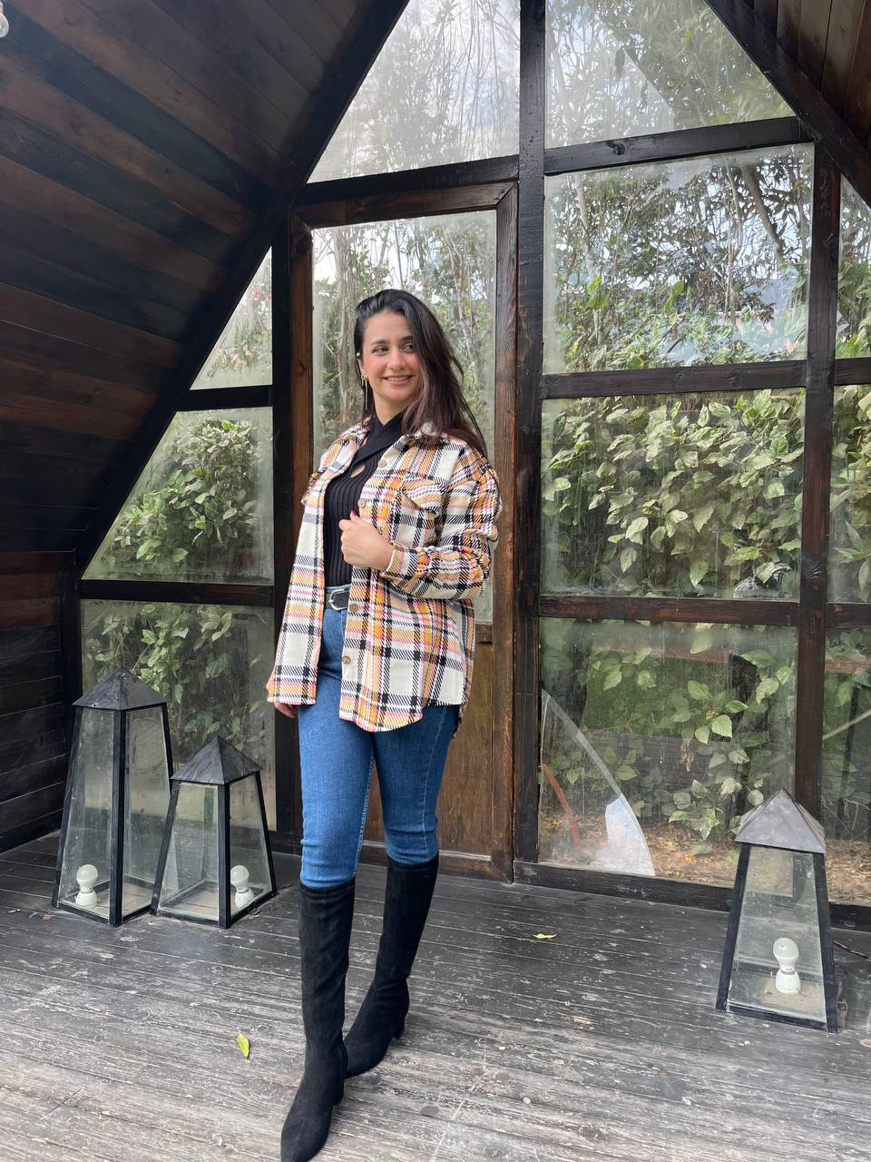 Checkered Chemise