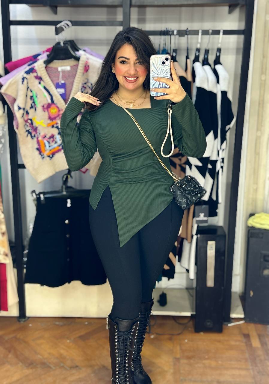 trendy basic with a light tricy style