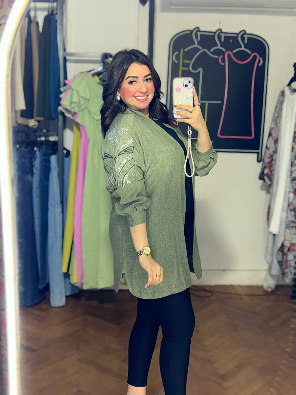 Shine Bright with Sequin Embroidered Cardigans – Where Elegance Meets Sparkle