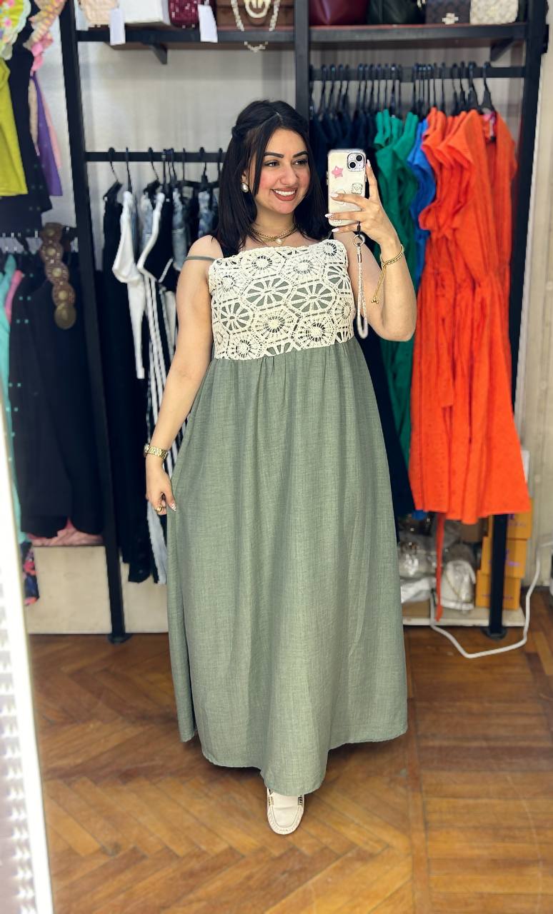 Embroidered Dress – Elegant & Chic
