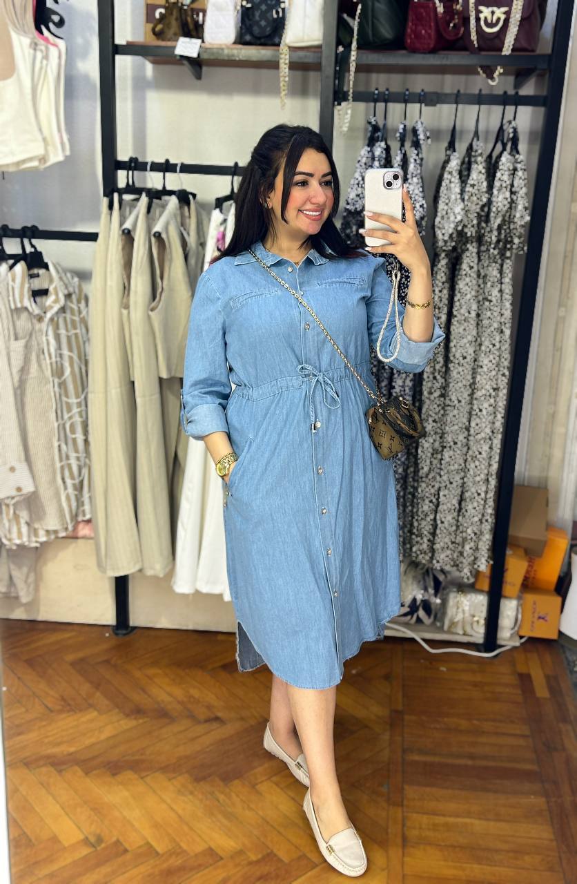 Chic & Trendy Mini Jeans Dress
