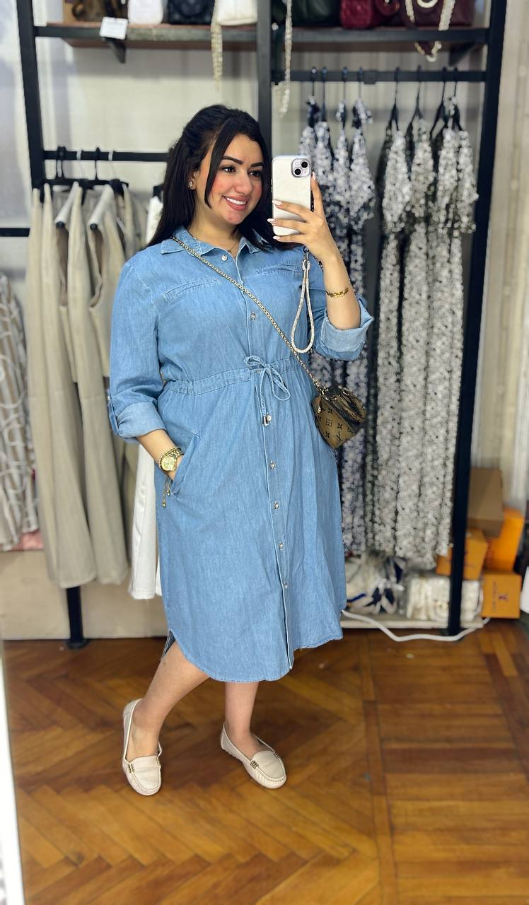 Chic & Trendy Mini Jeans Dress