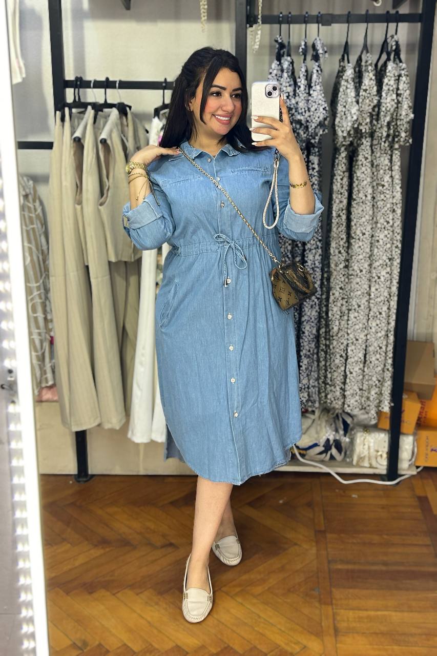 Chic & Trendy Mini Jeans Dress