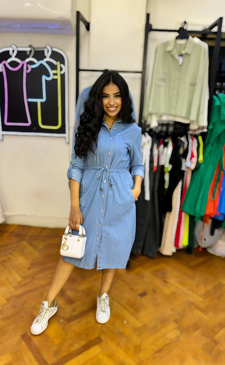 Chic & Trendy Mini Jeans Dress