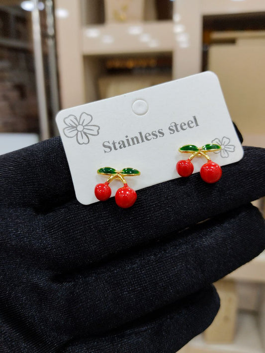 ✨ Stainless Steel Crease Earrings – Premium Quality with a Twist ✨