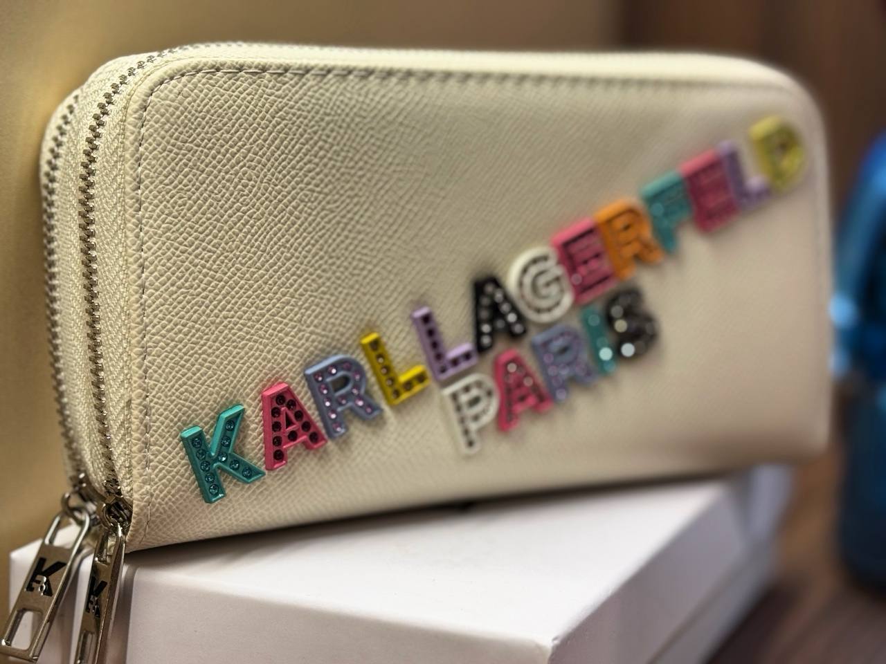 Karl Two Zipper Wallet