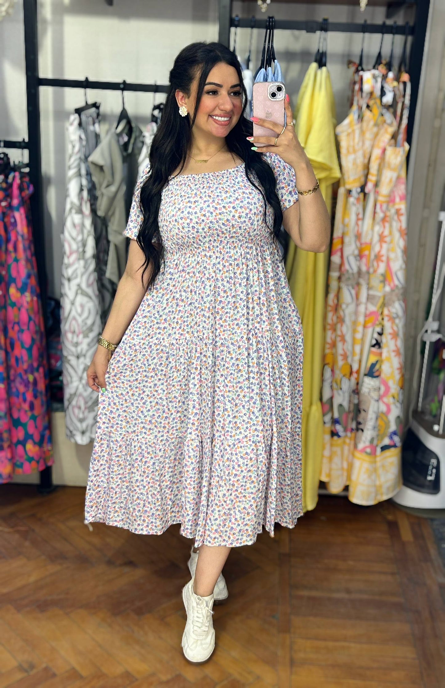 Floral Midi Dress