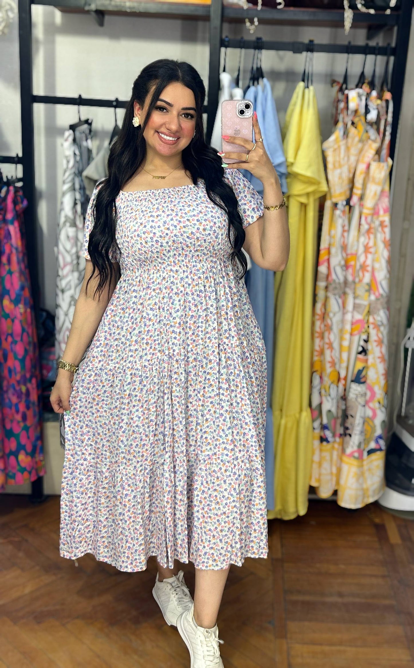 Floral Midi Dress