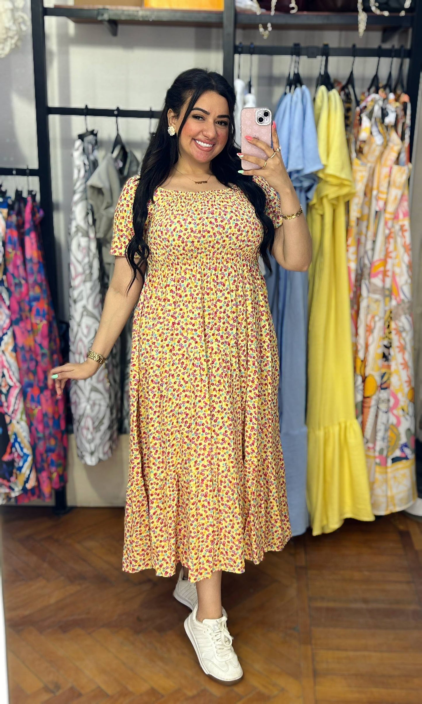 Floral Midi Dress