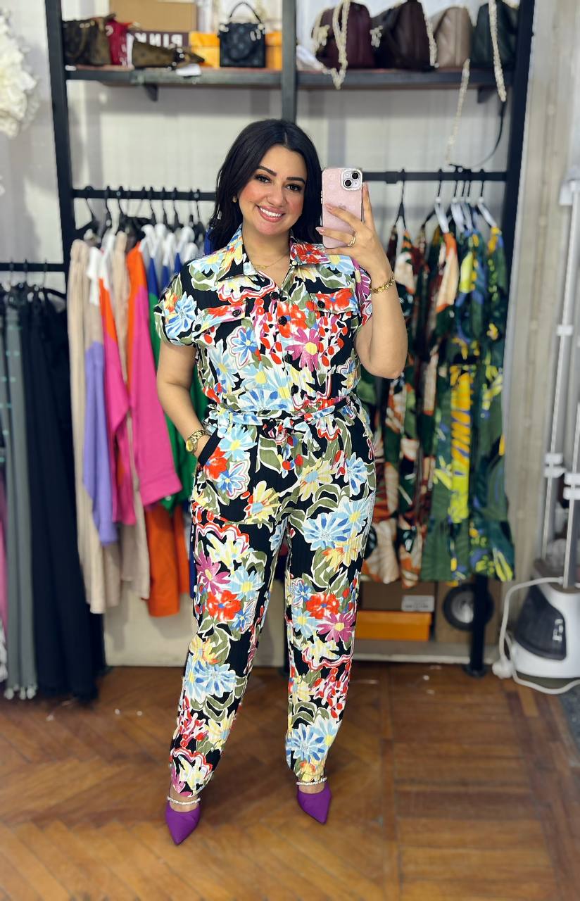 Floral Jumpsuit