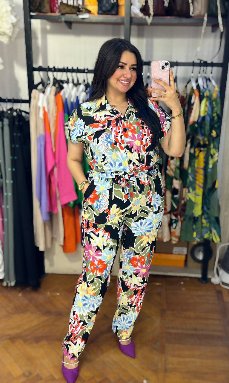 Floral Jumpsuit