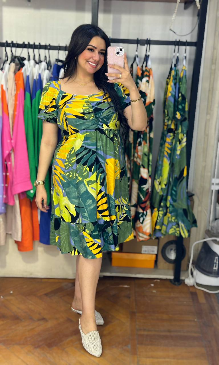 Floral Mini Dress