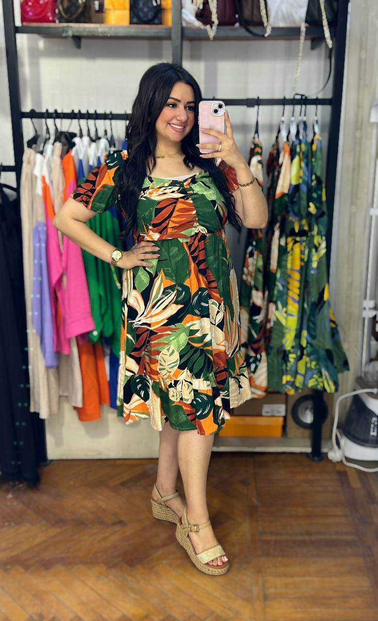 Floral Mini Dress
