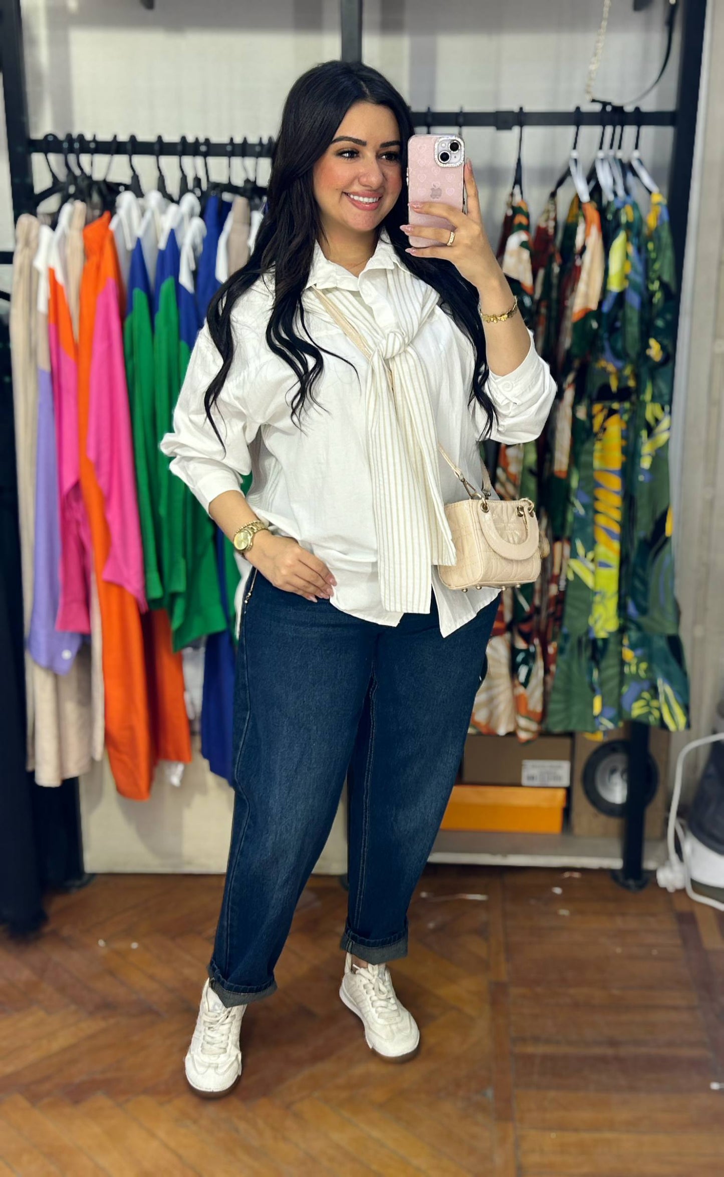 Tie Neck Shirt