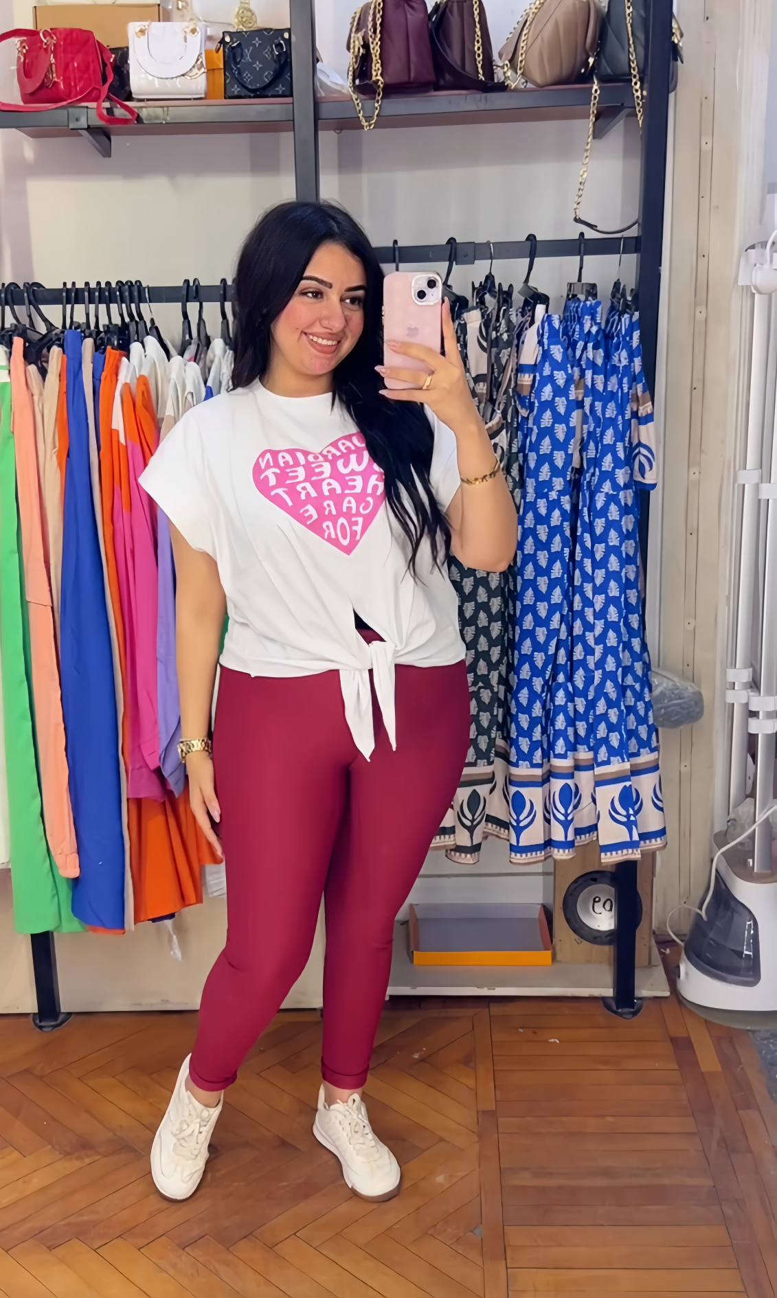 Trendy Front-Tie Crop Top