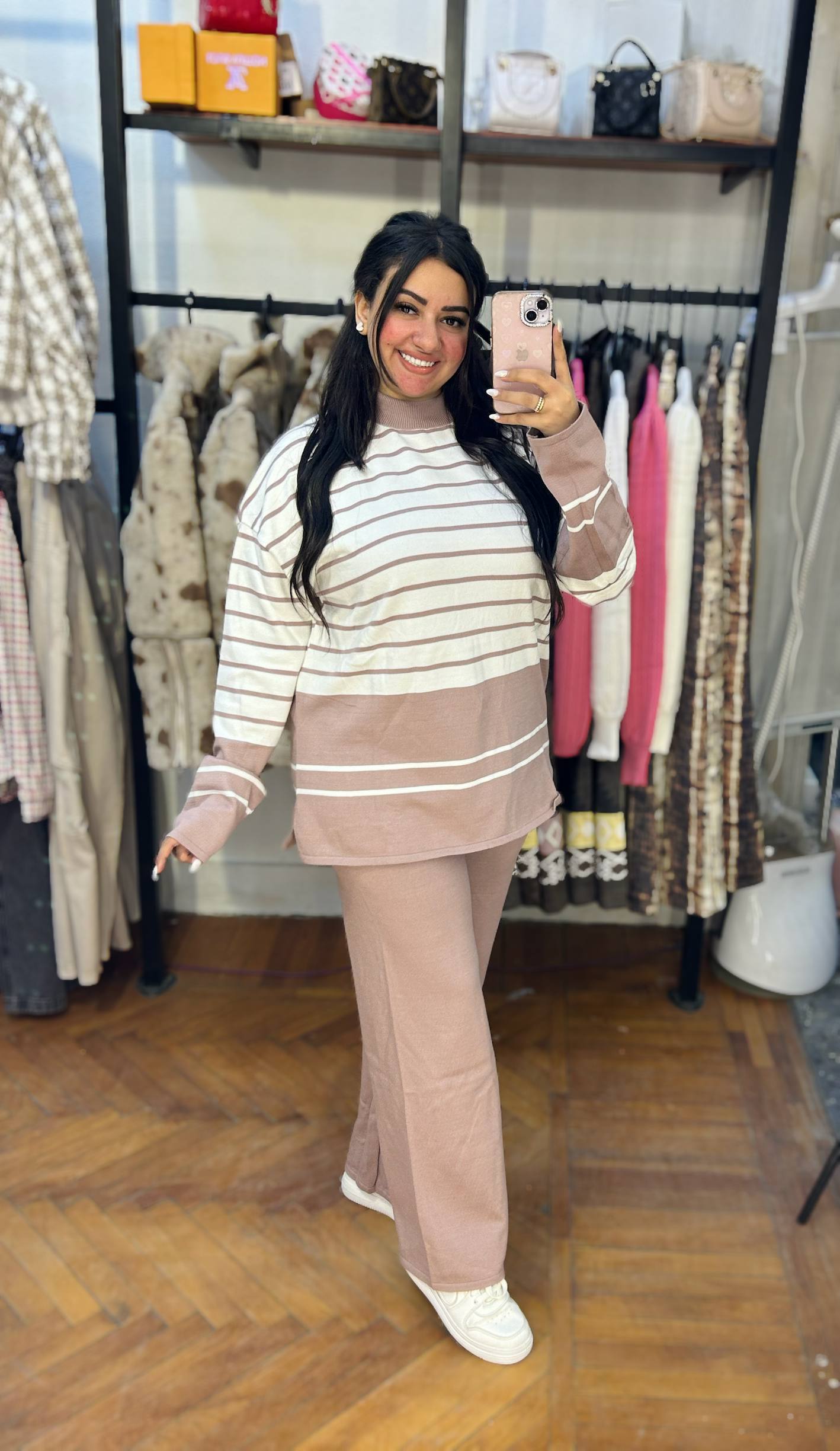 Two-Piece Knitted Casual Set