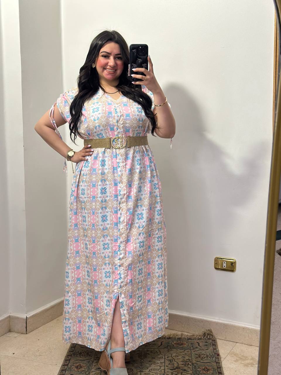 Printed Maxi Dress