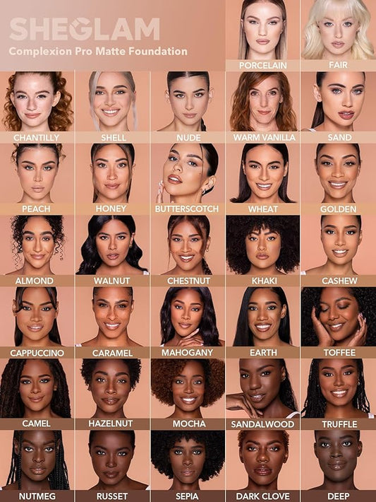 Sheglam Complexion Pro Long Lasting SHELL Brand: SHEGLAM