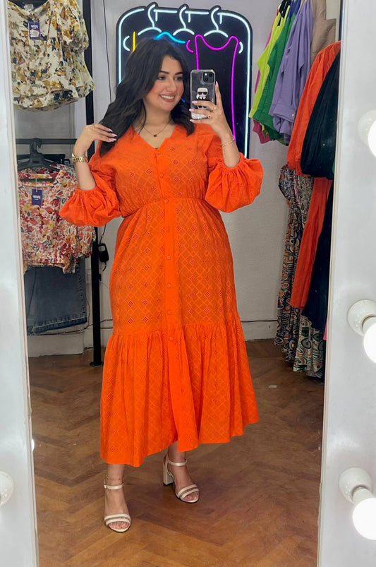 Rokama Long Dress – Effortless Grace in Every Step