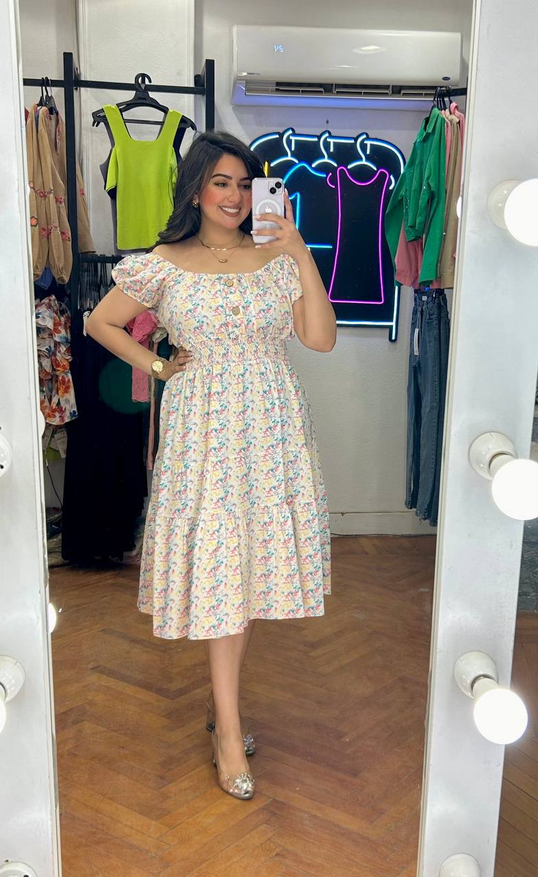 Mini Patterned Dress – Bold, Playful, Effortless
