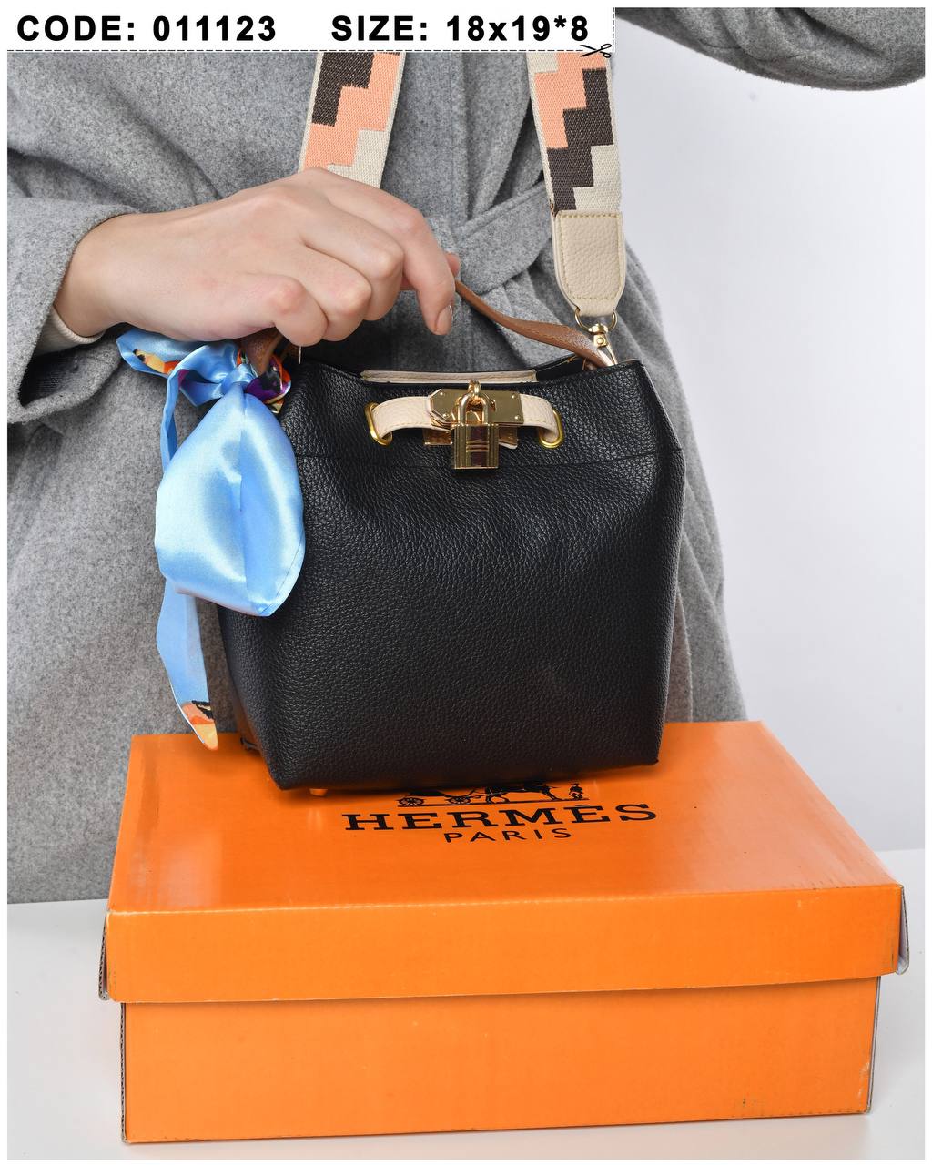 trendy high copy hermis  elegant 2 in 1 bag