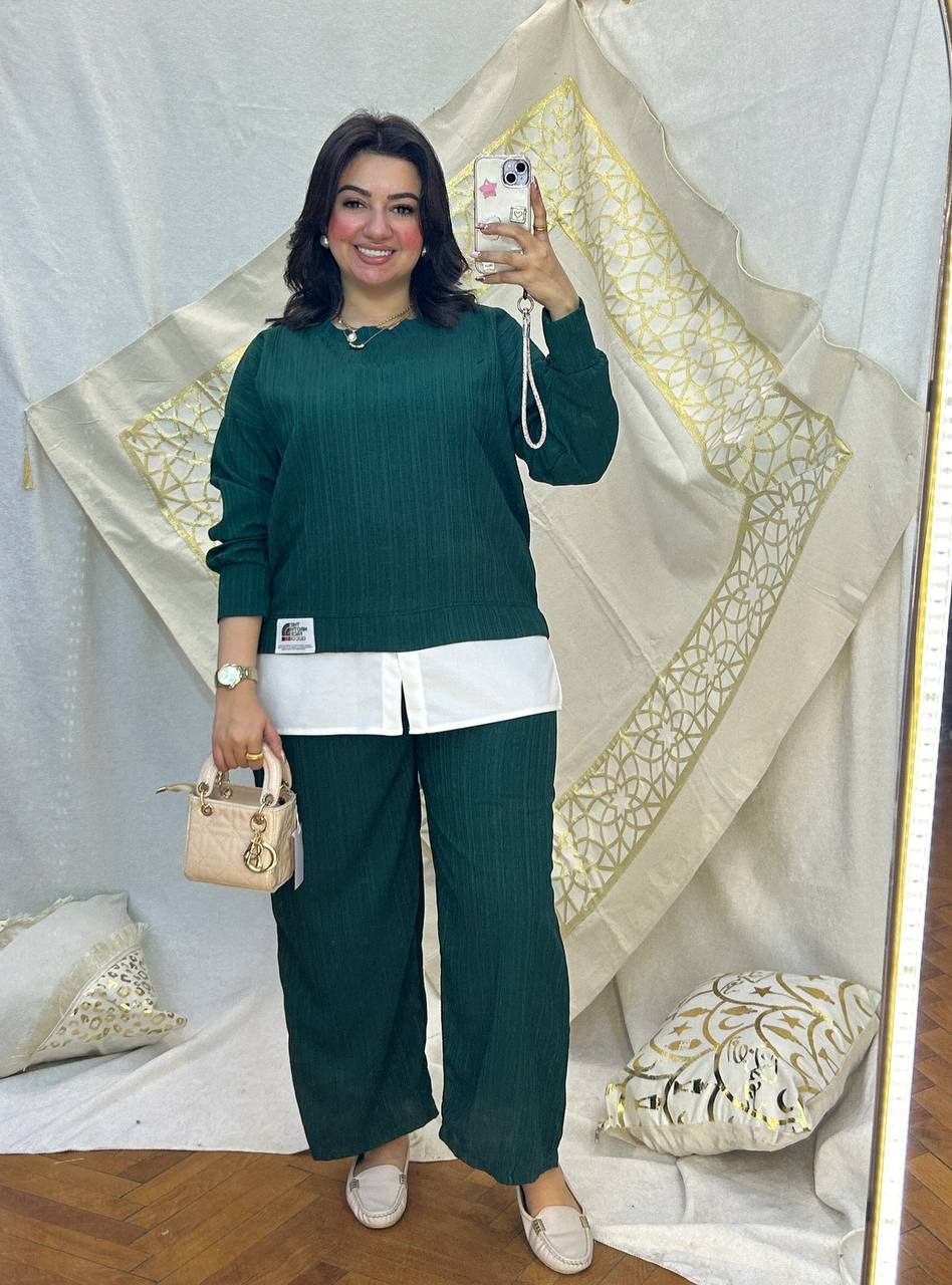 chic casual 2-piece set