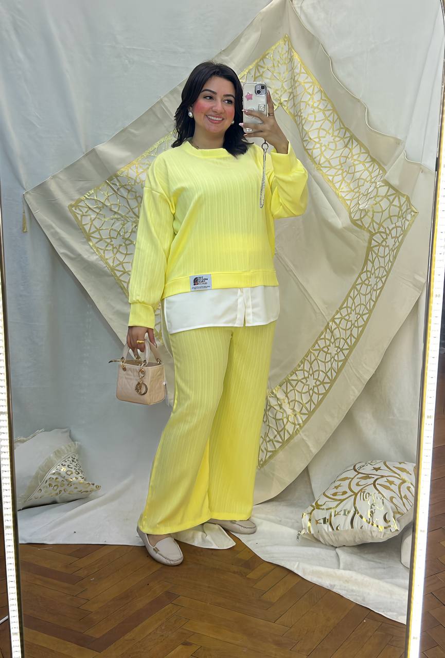 chic casual 2-piece set