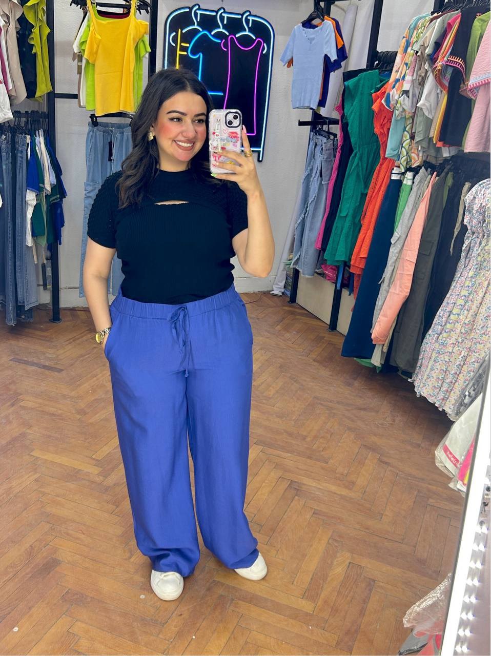 linen wide leg pants