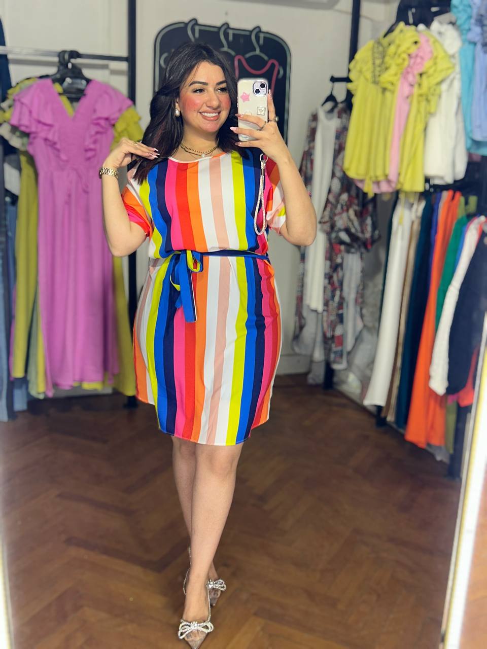 Mini Striped Dress