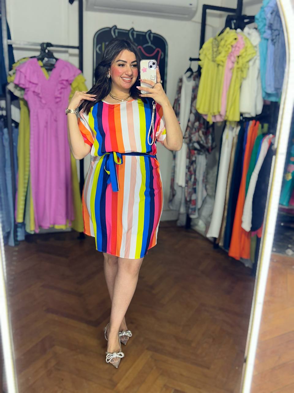 Mini Striped Dress