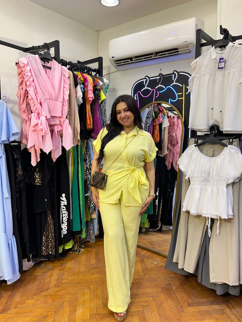 Belted Two-Piece Set – Effortless Elegance