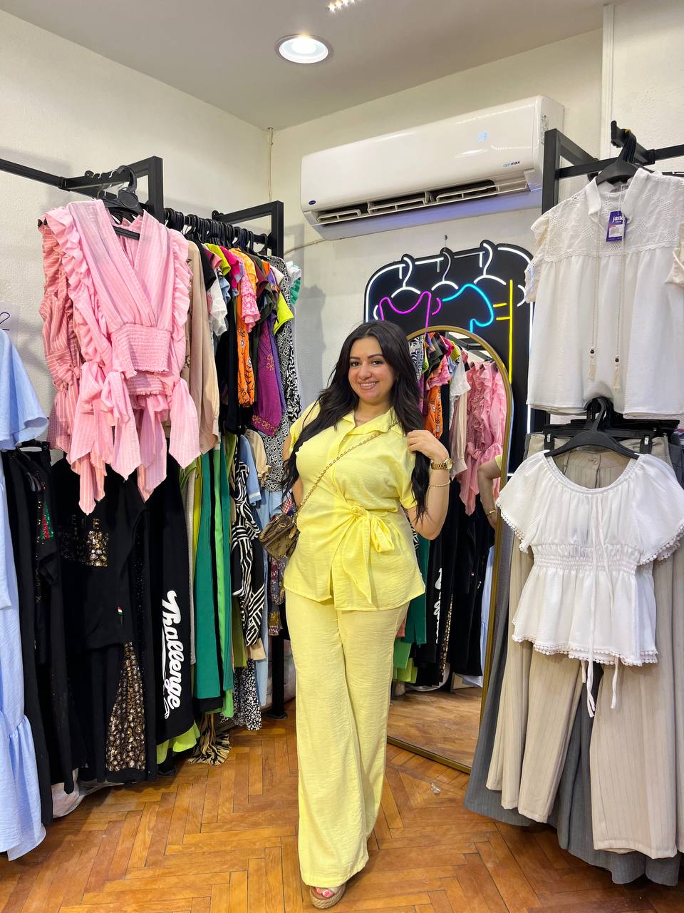 Belted Two-Piece Set – Effortless Elegance