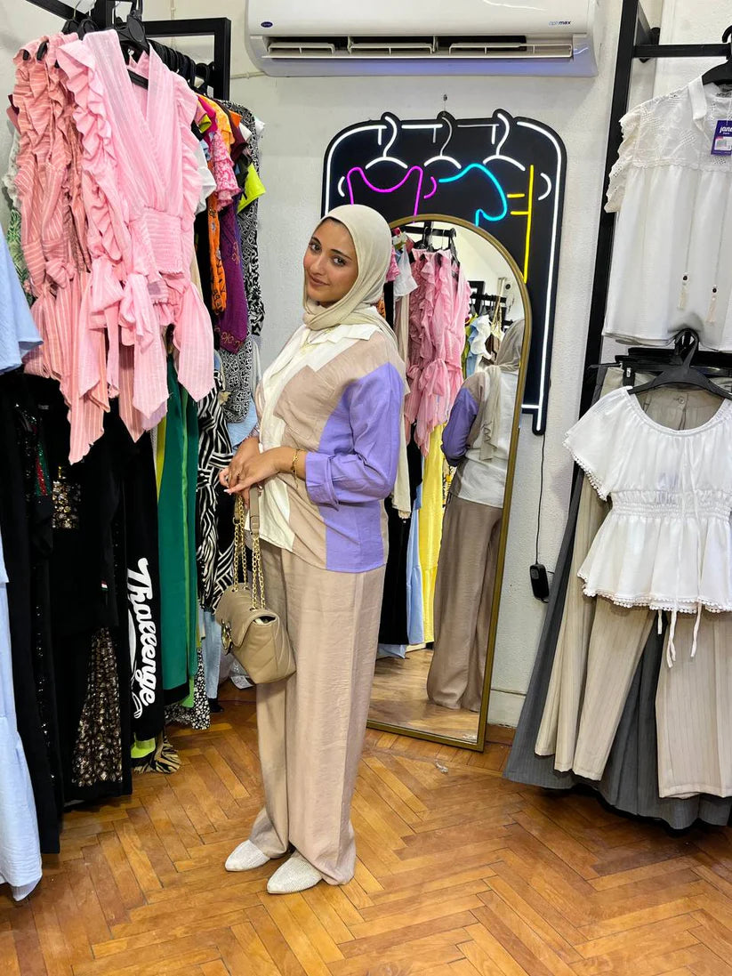 linen wide leg pants