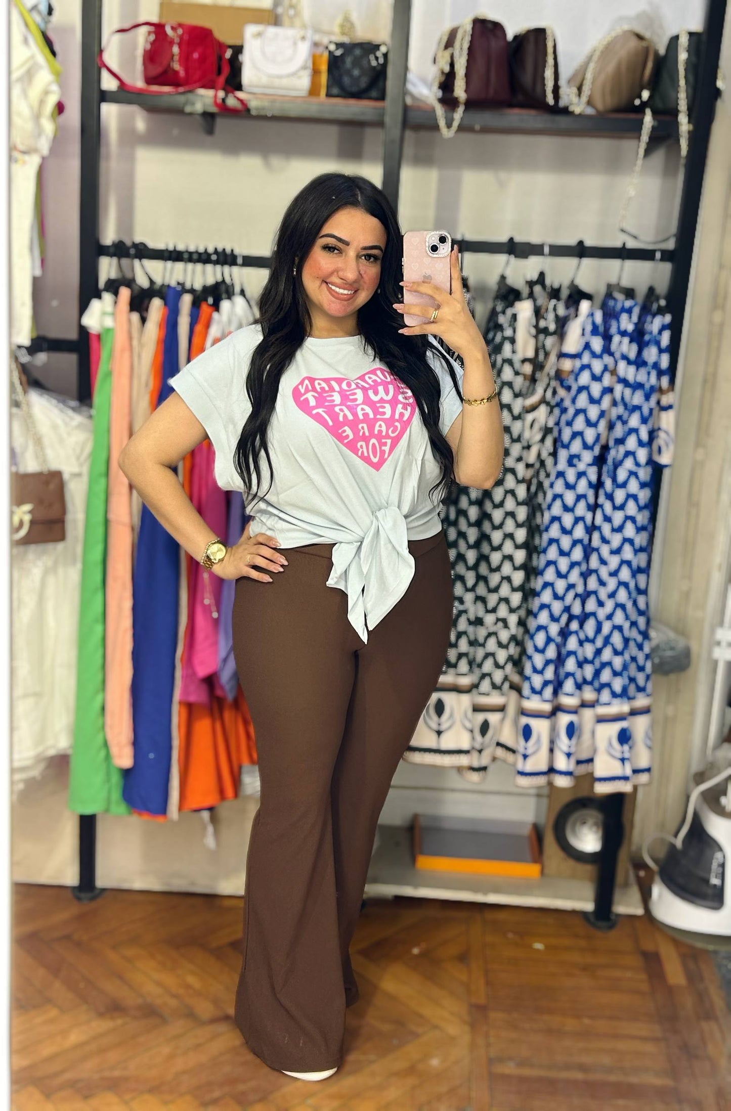 Ribbed Flare Leggings – Charleston Style