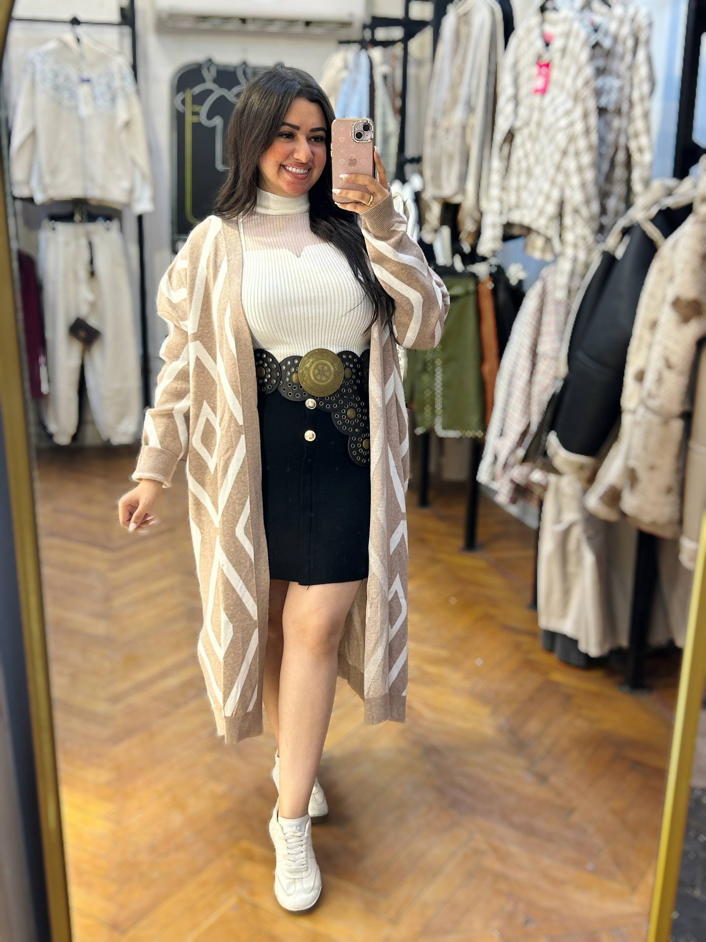 Long Knitted Cardigan