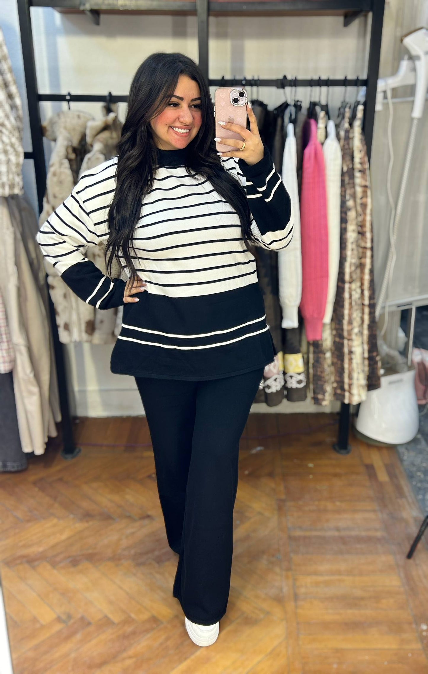 Two-Piece Knitted Casual Set