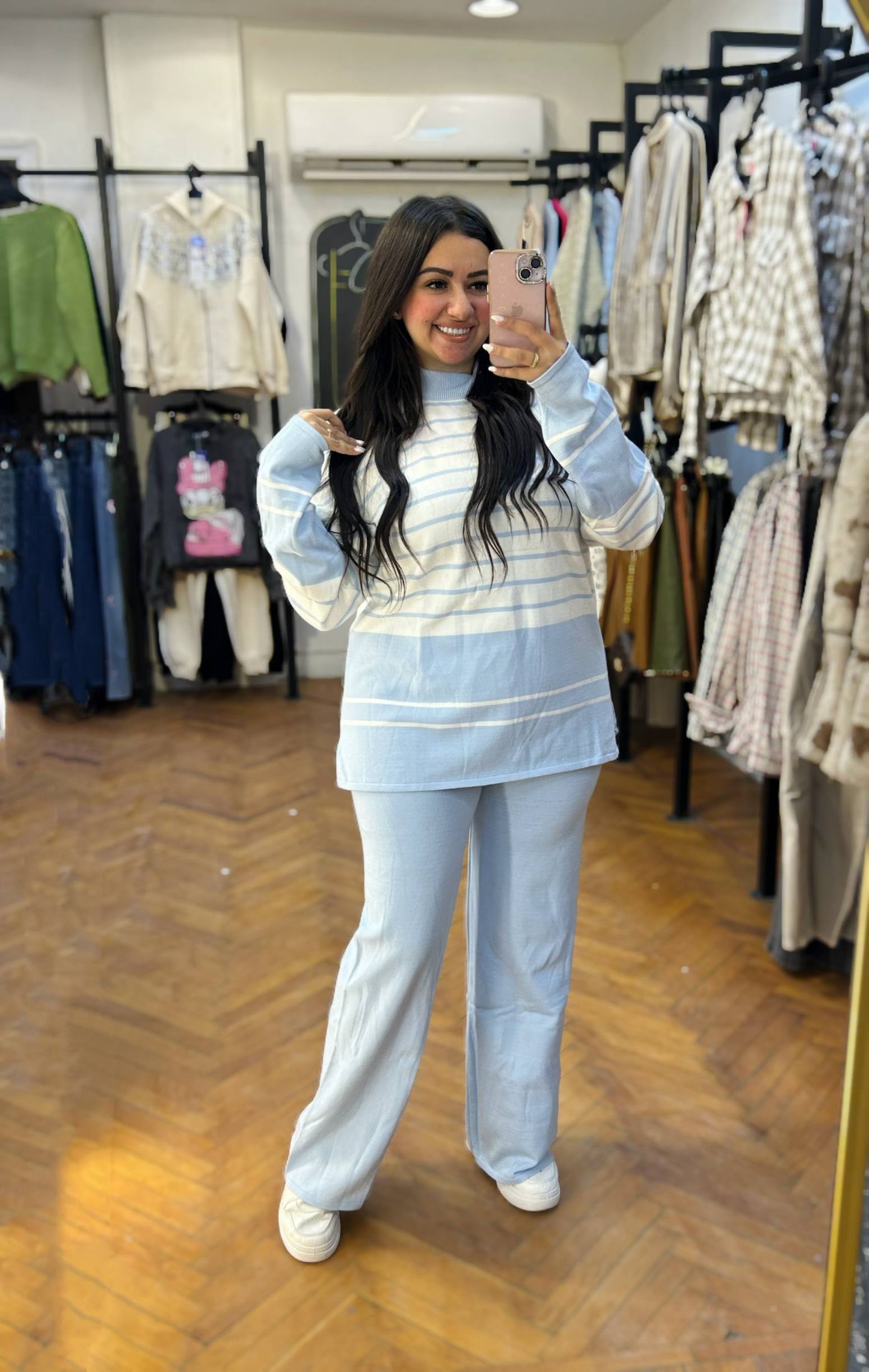 Two-Piece Knitted Casual Set