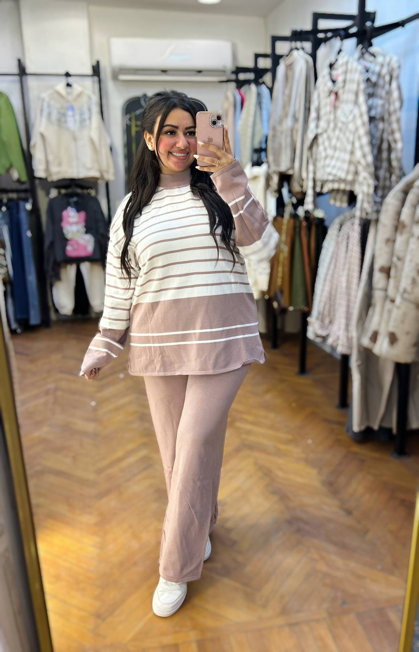 Two-Piece Knitted Casual Set