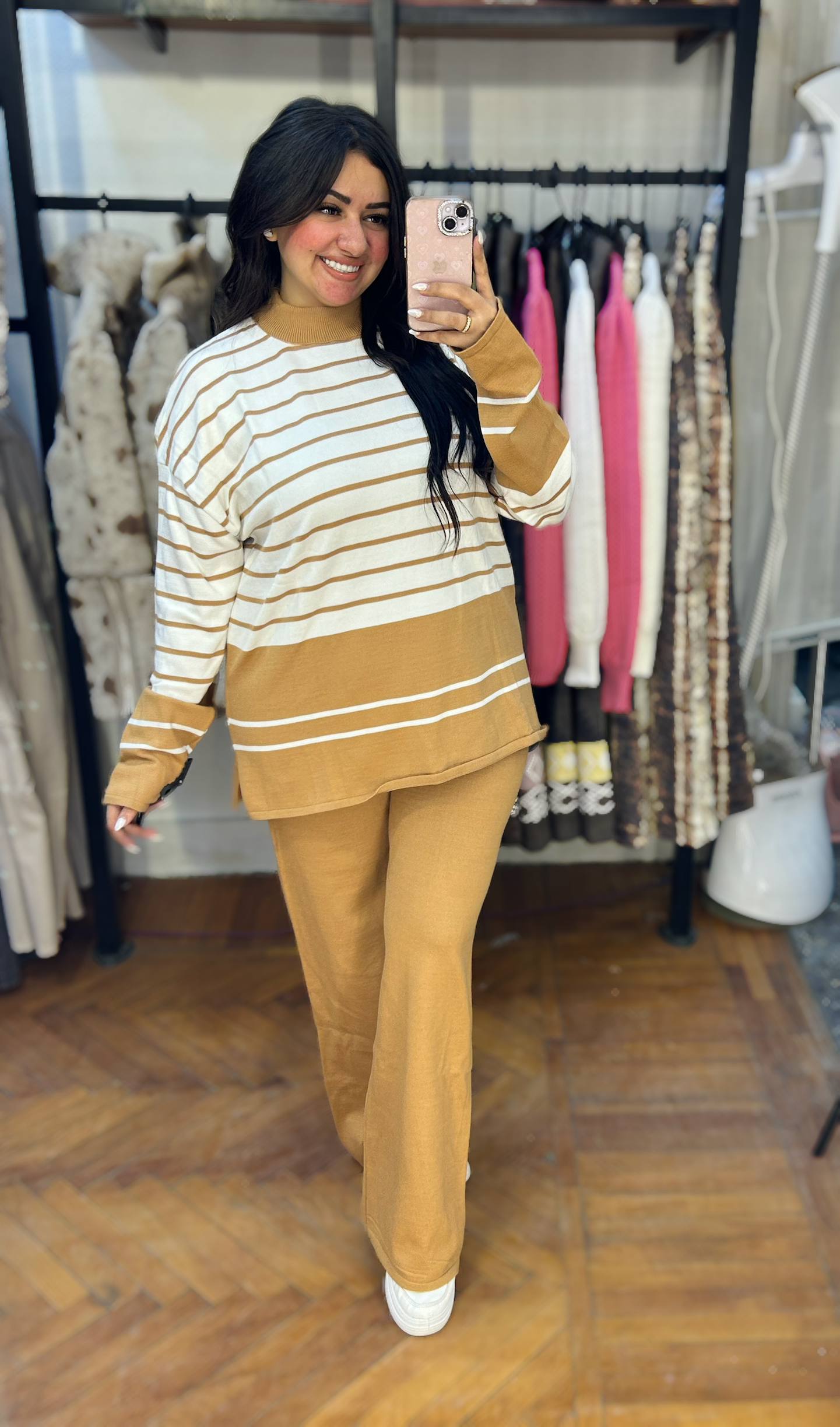 Two-Piece Knitted Casual Set